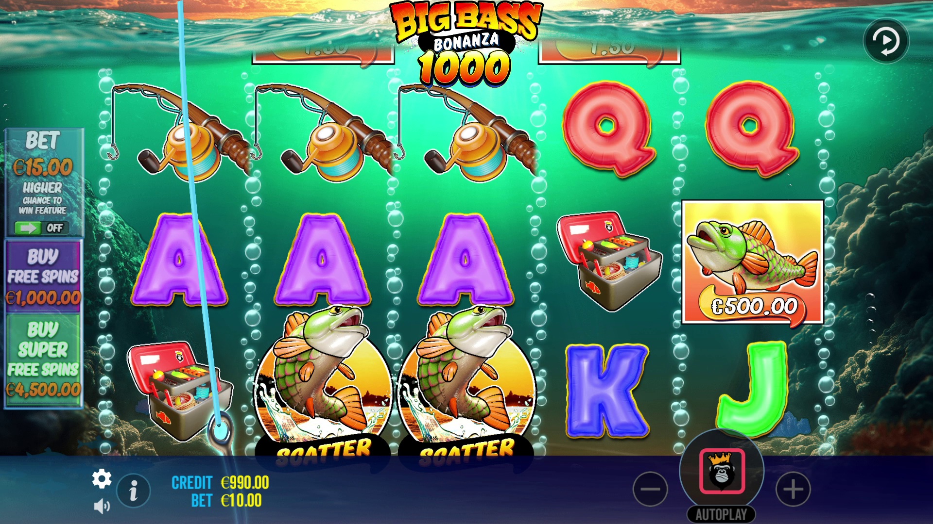 Big Bass Bonanza 1000 - screenshot with slot description 5
